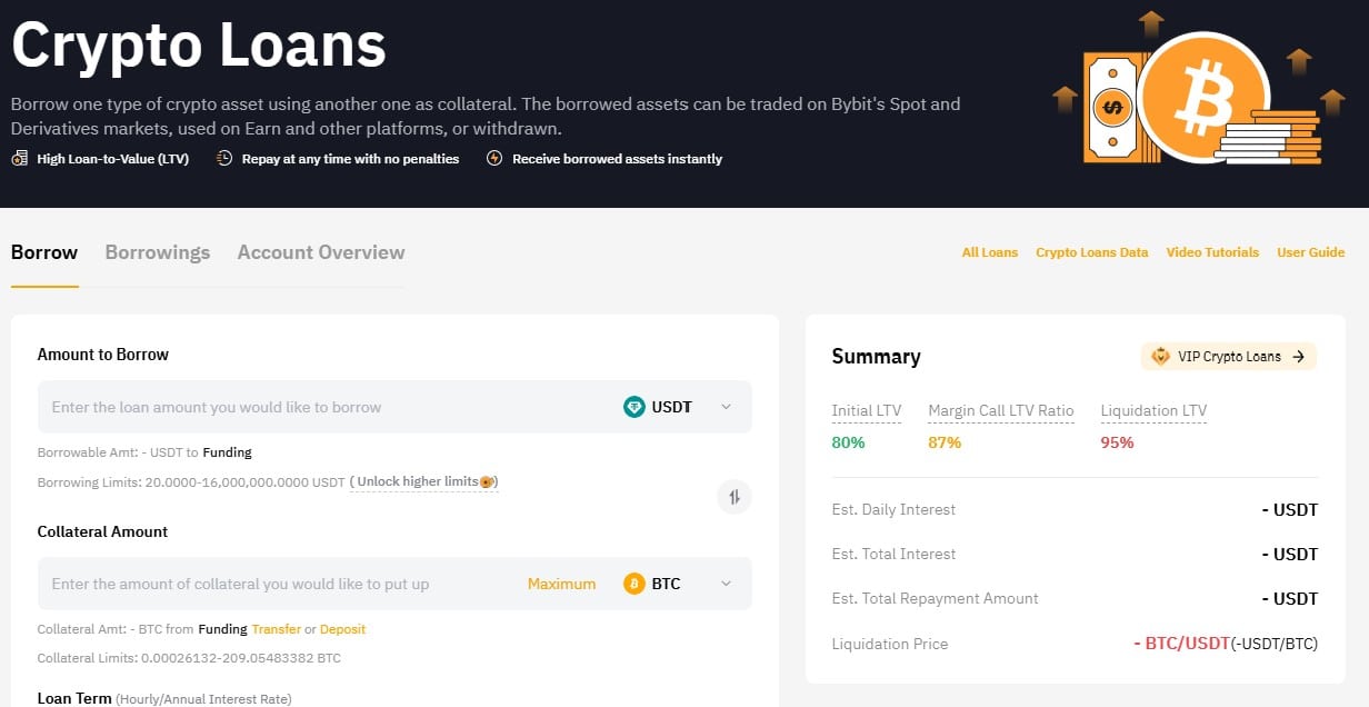 Bybit lending loans